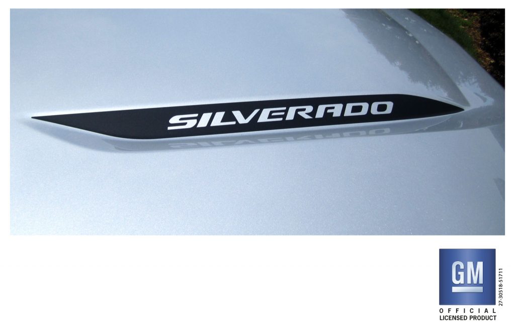 Silverado hood spear