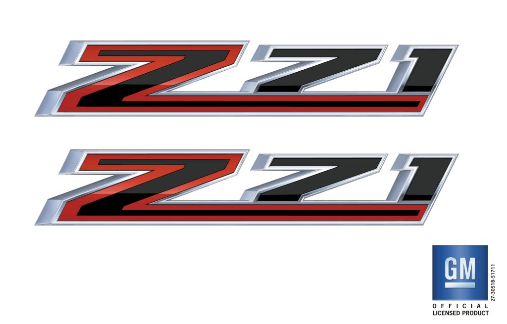 Z71 bedside decal