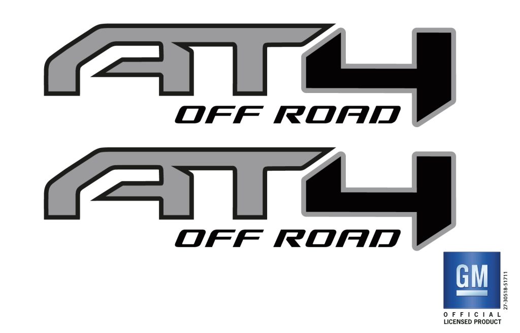 AT4 Off Road Bedside Decal